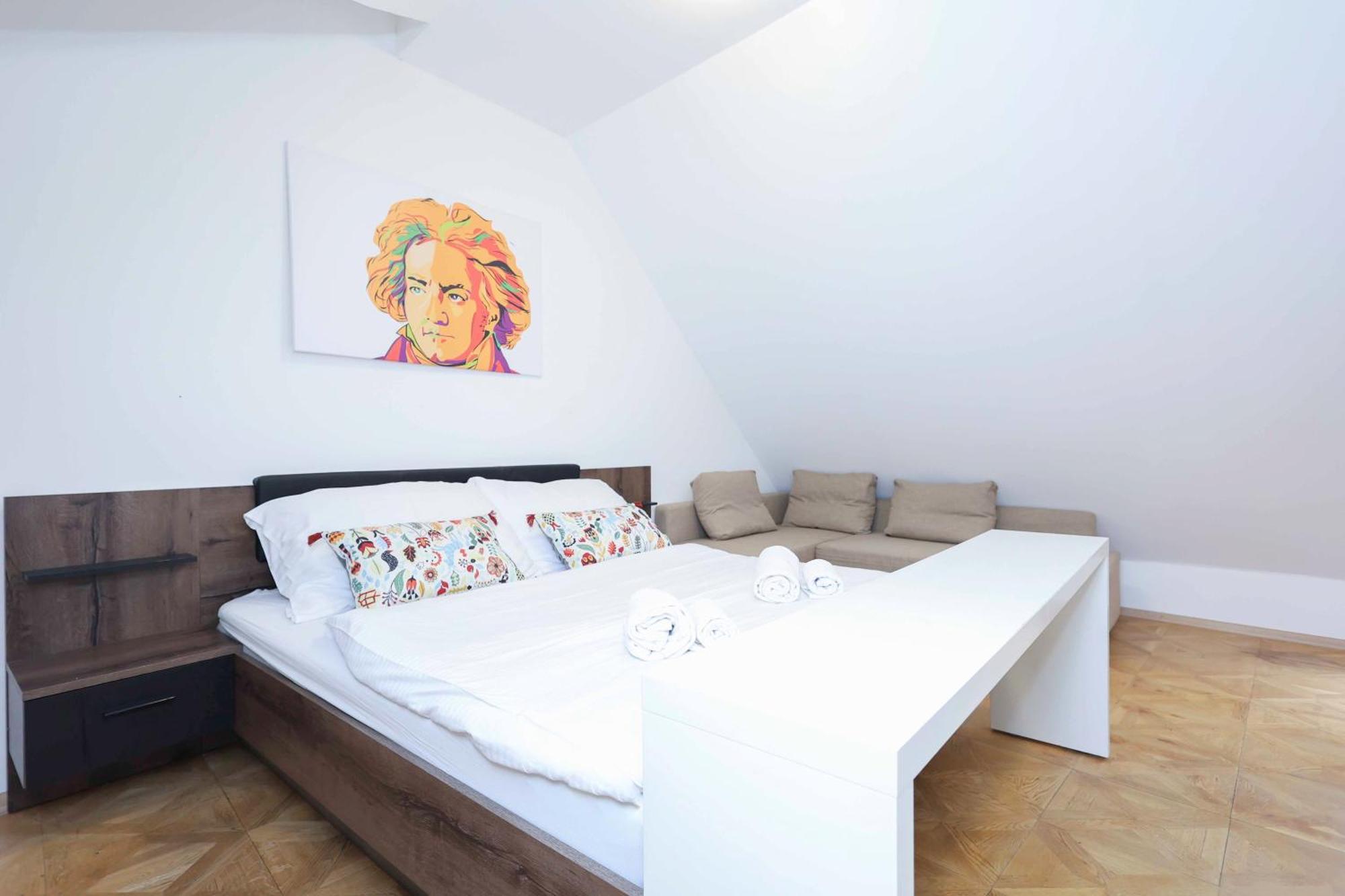 Beethoven Apartments Bratislava Bagian luar foto